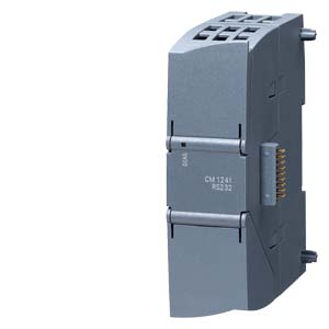 6ES7241-1AH32-0XB0 — SIMATIC S7-1200, КОММУНИКАЦИОННЫЙ МОДУЛЬ CM 1241, RS232, 9-ПОЛЮСНЫЙ РАЗЪЁМ SUB D